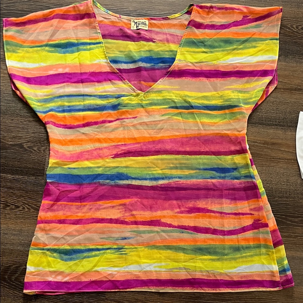 Show Me Your MuMu Multicolor V-Neck Top